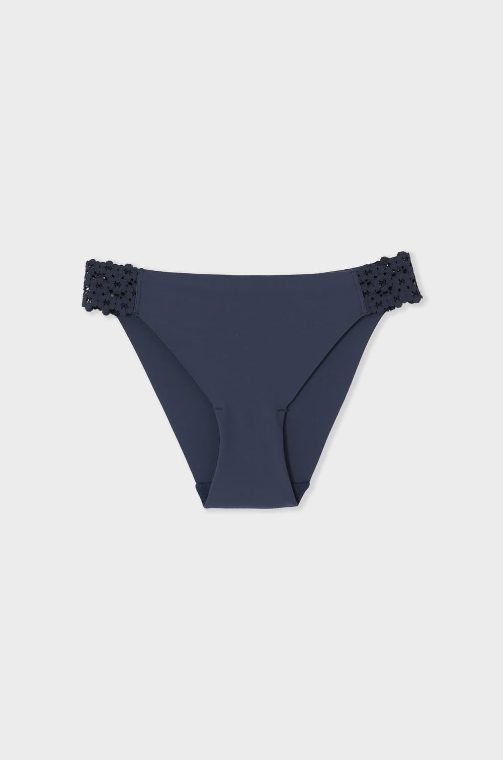Slip aus Mikrofaser und Spitze;${refinementColor}
