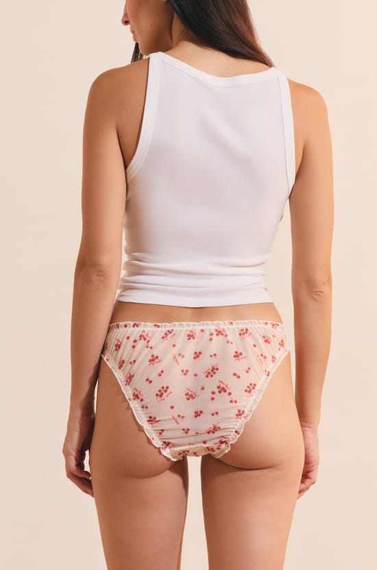 Culotte bloomer avec fleurs;${refinementColor}