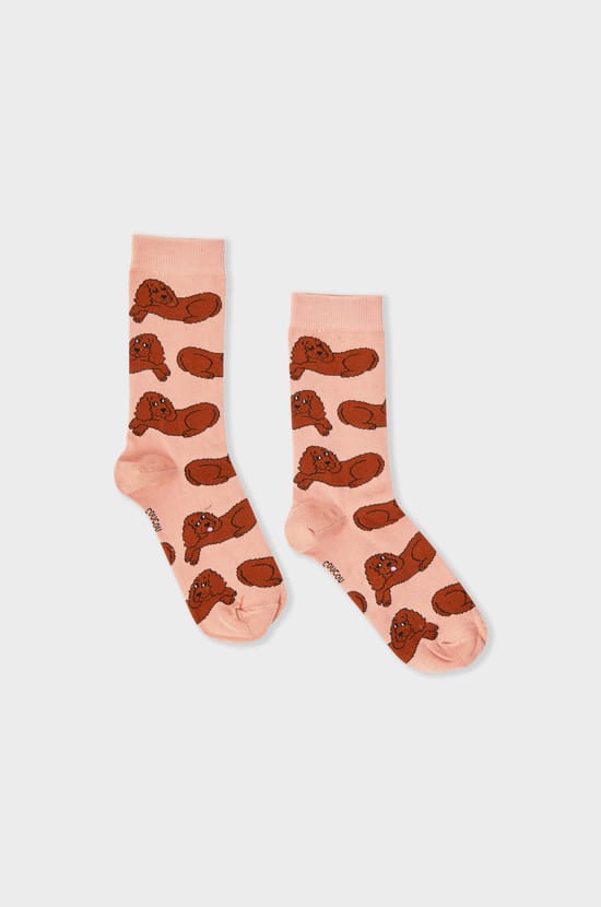 Chaussettes à motifs chiens Coucou Suzette;${refinementColor}