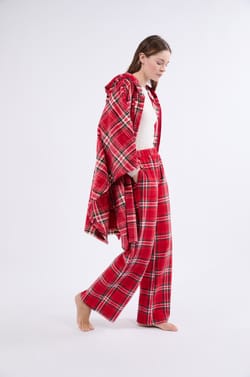 Ponczo bez rękawów z polaru;${refinementColor}