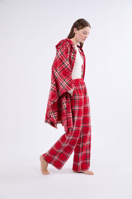 Ponczo bez rękawów z polaru;${refinementColor}