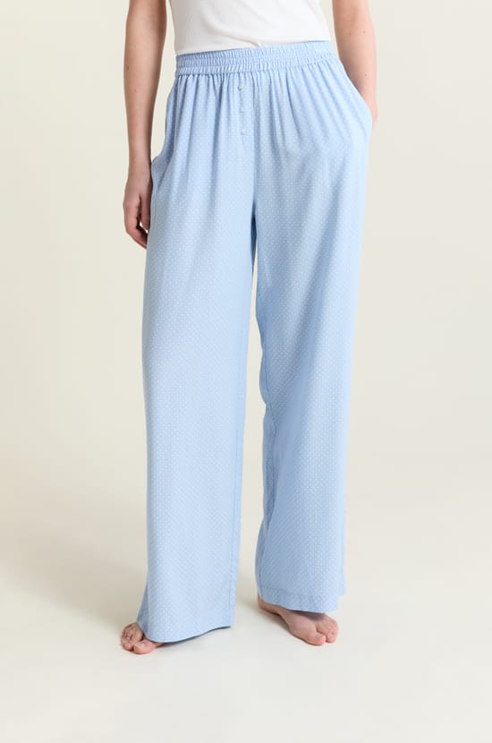 Pantalon de pyjama &agrave; pois;${refinementColor}