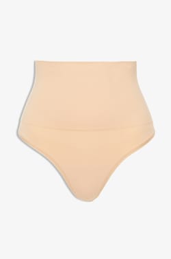 Shapewear-String mit hoher Taille – mittlerer Halt;${refinementColor}