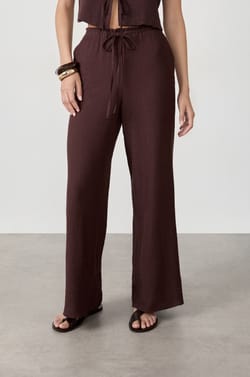 Pantalon fluide large;${refinementColor}