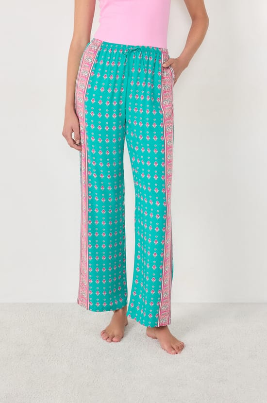 Pantalon de pyjama large;${refinementColor}