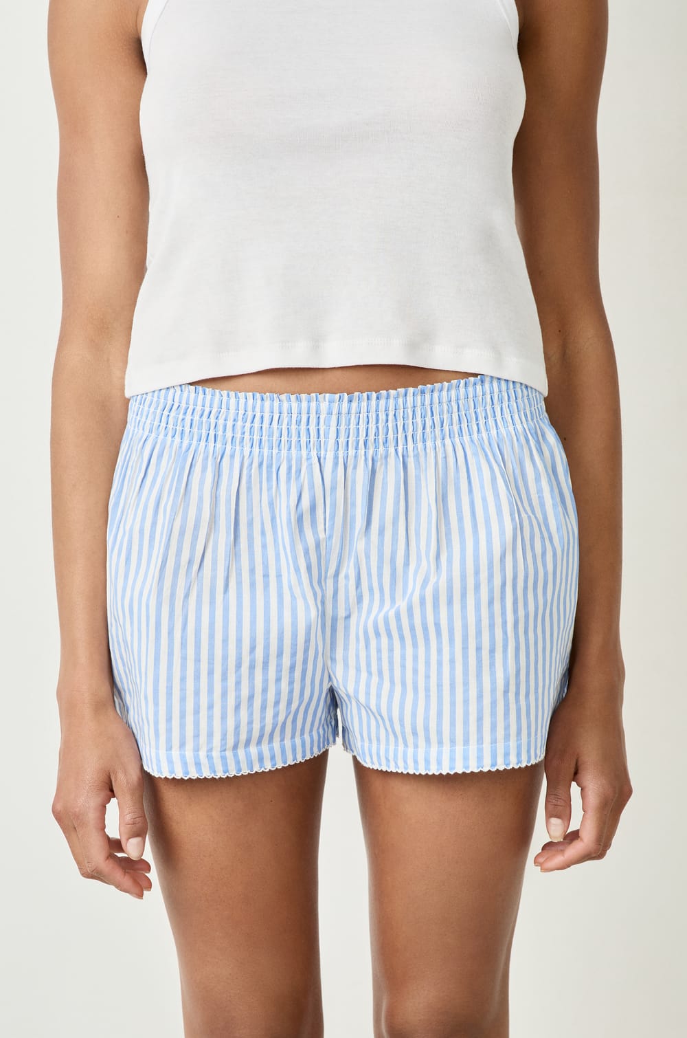 Lot de 2 shorts en coton;${refinementColor}