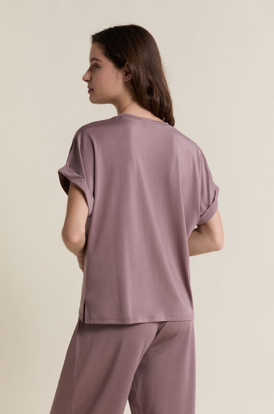 Short-Sleeved Pajama T-Shirt;${refinementColor}