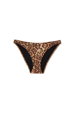 Bikini-Hose mit Pailletten und Leopardenmuster;${refinementColor}