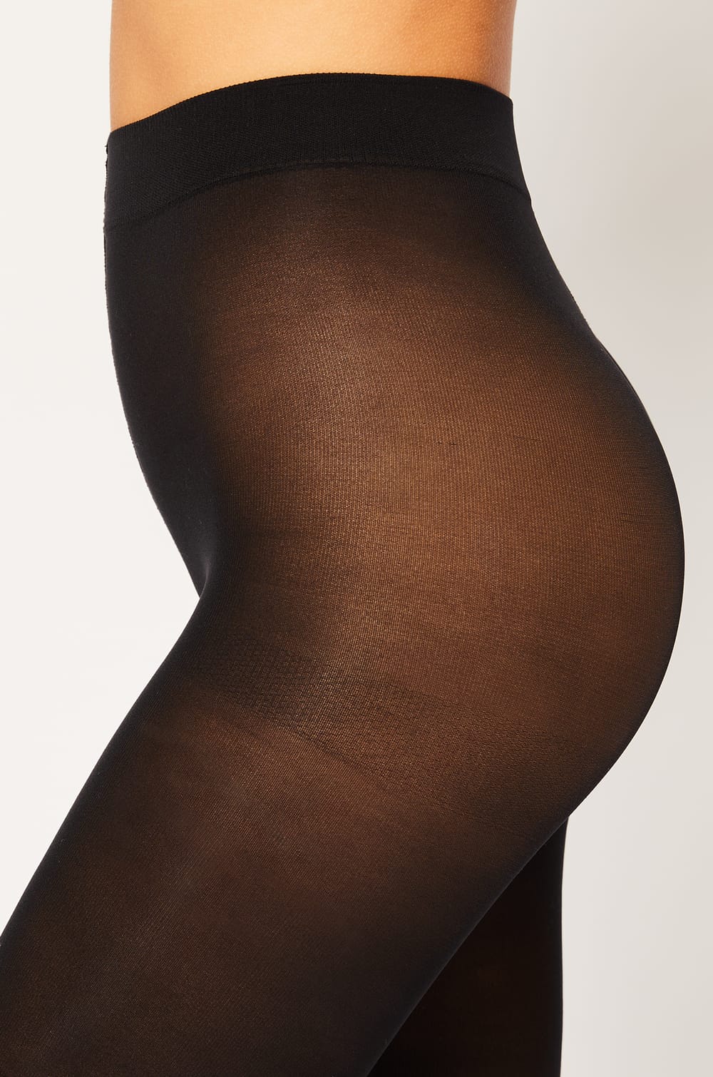 Set Of 2 Essential Semi-Opaque Tights  - 3D;${refinementColor}