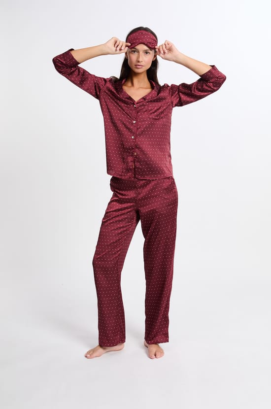 Pyjama 2 pièces à rayures;${refinementColor}