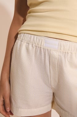 Short de pyjama avec coton;${refinementColor}