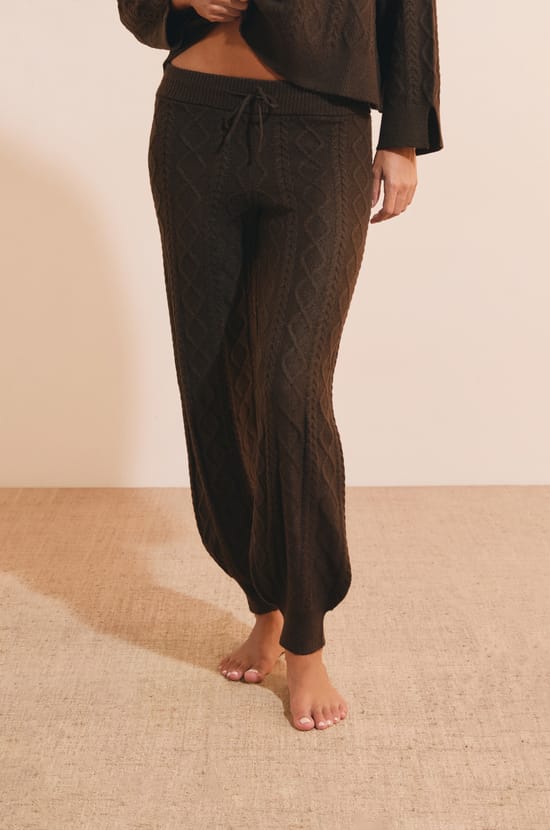 Pantalon en maille;${refinementColor}