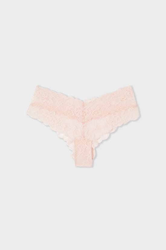V-shape Lace Hipster;${refinementColor}