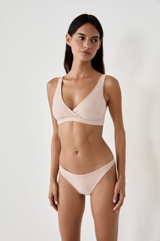 Culotte bikini en coton;${refinementColor}