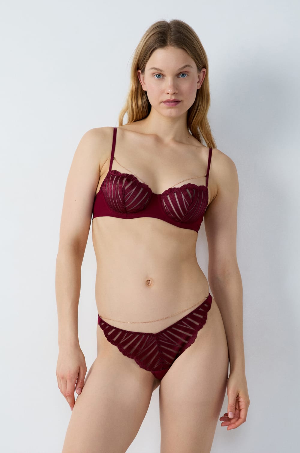 Bra No. 9 - The Balconette Bra;${refinementColor}