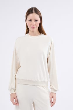 Sweatshirt de pyjama à manches longues;${refinementColor}