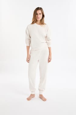 Pyjama Trousers with Elasticated Waist;${refinementColor}