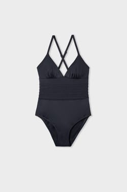 Period swimsuit with cross-back;${refinementColor}
