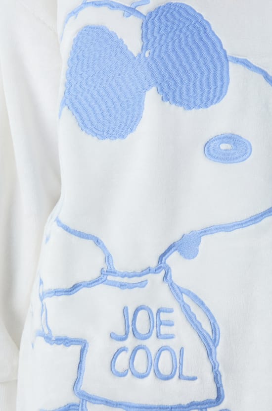 Sweat de pyjama polaire Snoopy Peanuts™;${refinementColor}