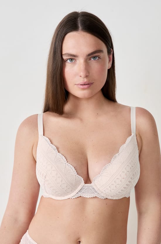 Bra No. 2 - Plunging Push-Up;${refinementColor}