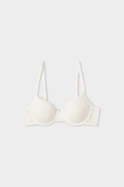 Soutien-gorge N.4 - Le coques fines en microfibre avec d&eacute;tails dentelle;${refinementColor}