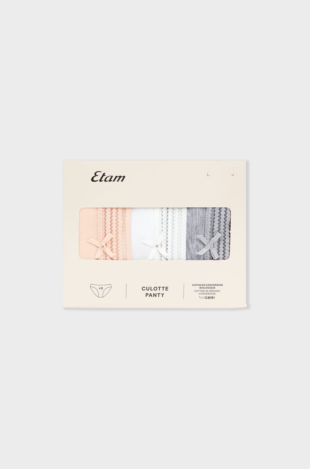 Lot de 3 culottes en coton;${refinementColor}