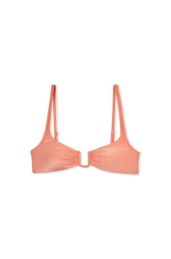 Top de bikini tipo sujetador;${refinementColor}