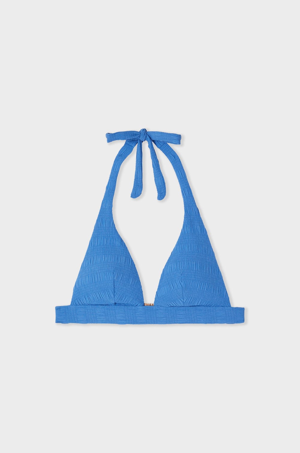 Triangle Bikini Top with Tie;${refinementColor}