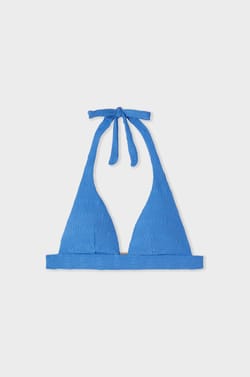Triangle Bikini Top with Tie;${refinementColor}