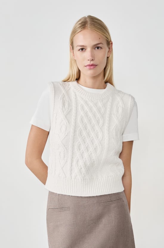 Sleeveless Sweater;${refinementColor}