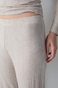 Ribbed Pyjama Bottoms;${refinementColor}