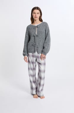 Cardigan With Bow;${refinementColor}