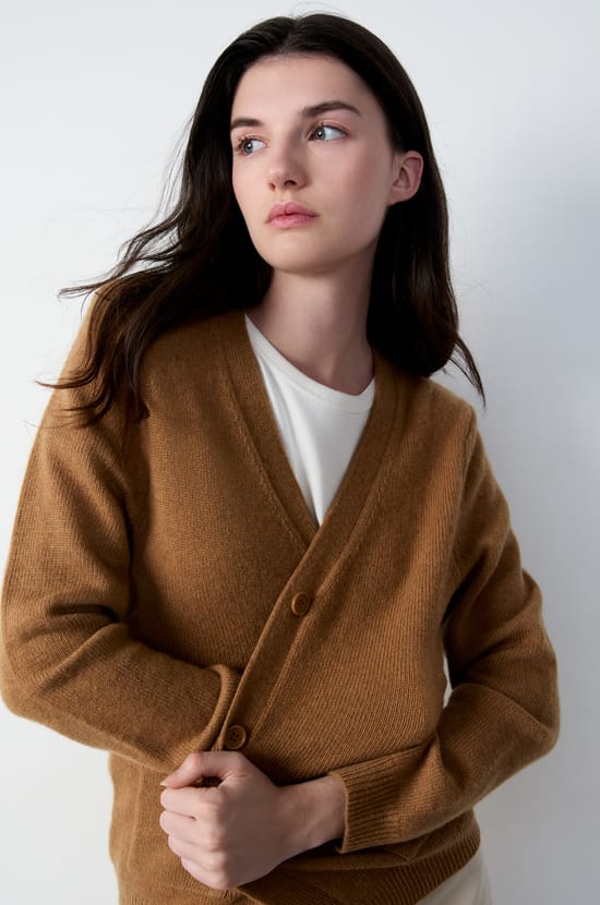 Buttoned Cardigan;${refinementColor}