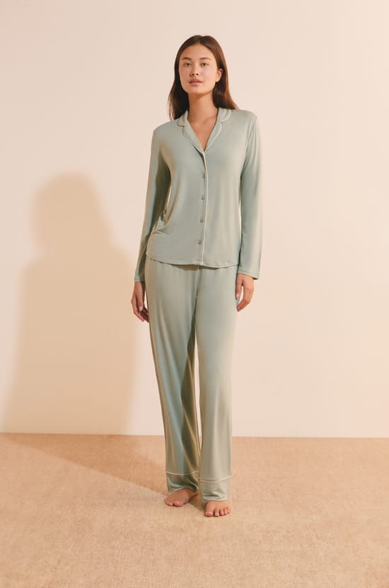2-delige pyjamaset met lange mouwen;${refinementColor}
