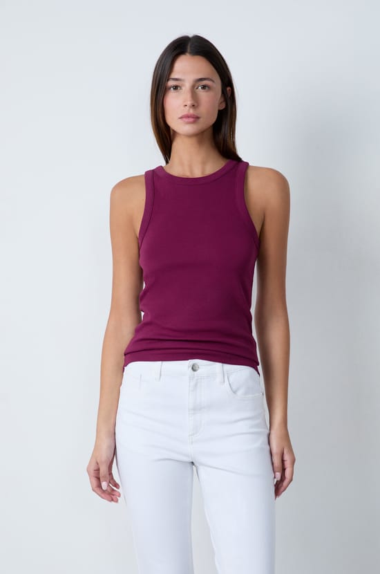 Débardeur en coton;${refinementColor}