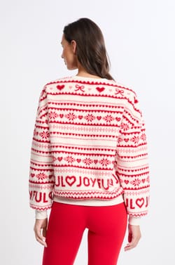 Sweatshirt à motifs;${refinementColor}