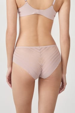 Panty tipo boxer de microfibra satinada;${refinementColor}