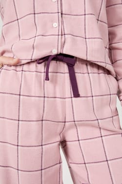 Pantalon de pyjama à carreaux;${refinementColor}