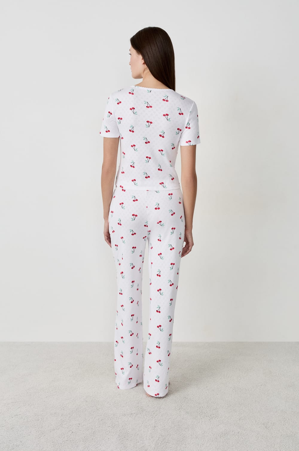 Ensemble de pyjama 2 pièces en coton;${refinementColor}