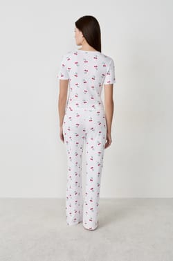 Ensemble de pyjama 2 pièces en coton;${refinementColor}