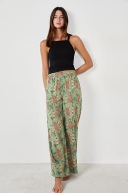 Pyjama-Hose mit Print;${refinementColor}