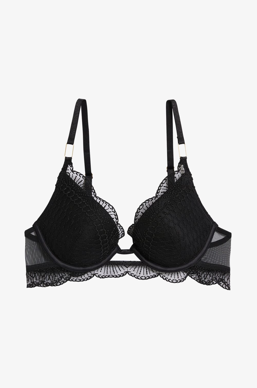 Bra No. 2 - Plunging Push-Up;${refinementColor}
