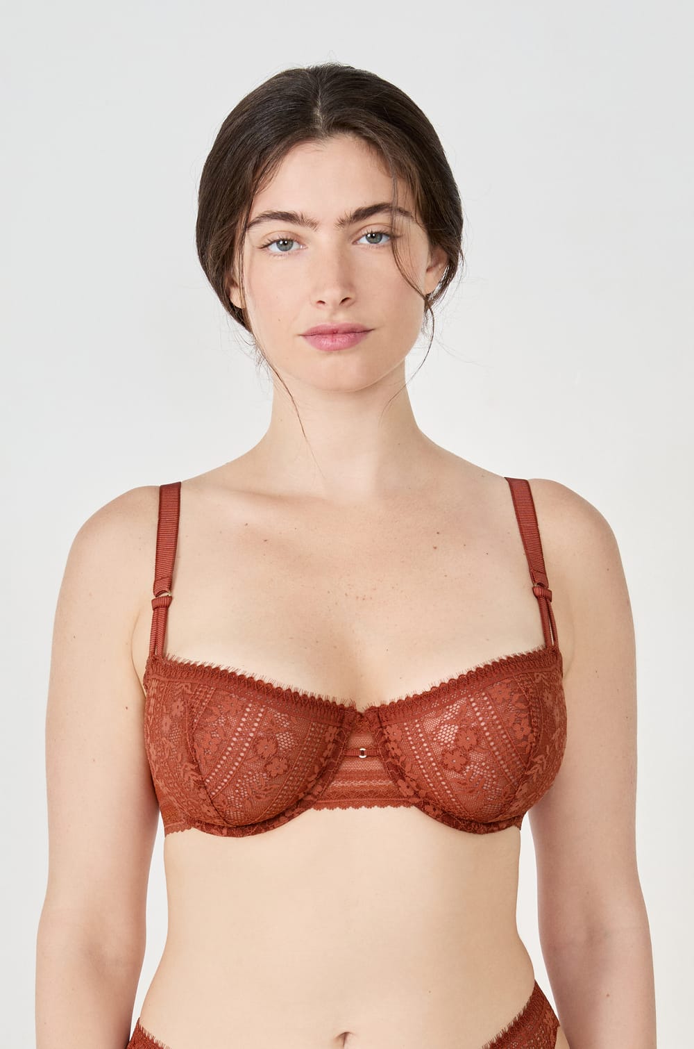 BH N.9 - Balconette-BH aus Spitze;${refinementColor}