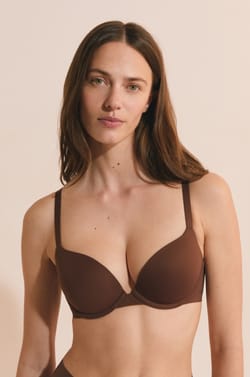 Soutien-gorge N.2 - Le push up plongeant en microfibre;${refinementColor}