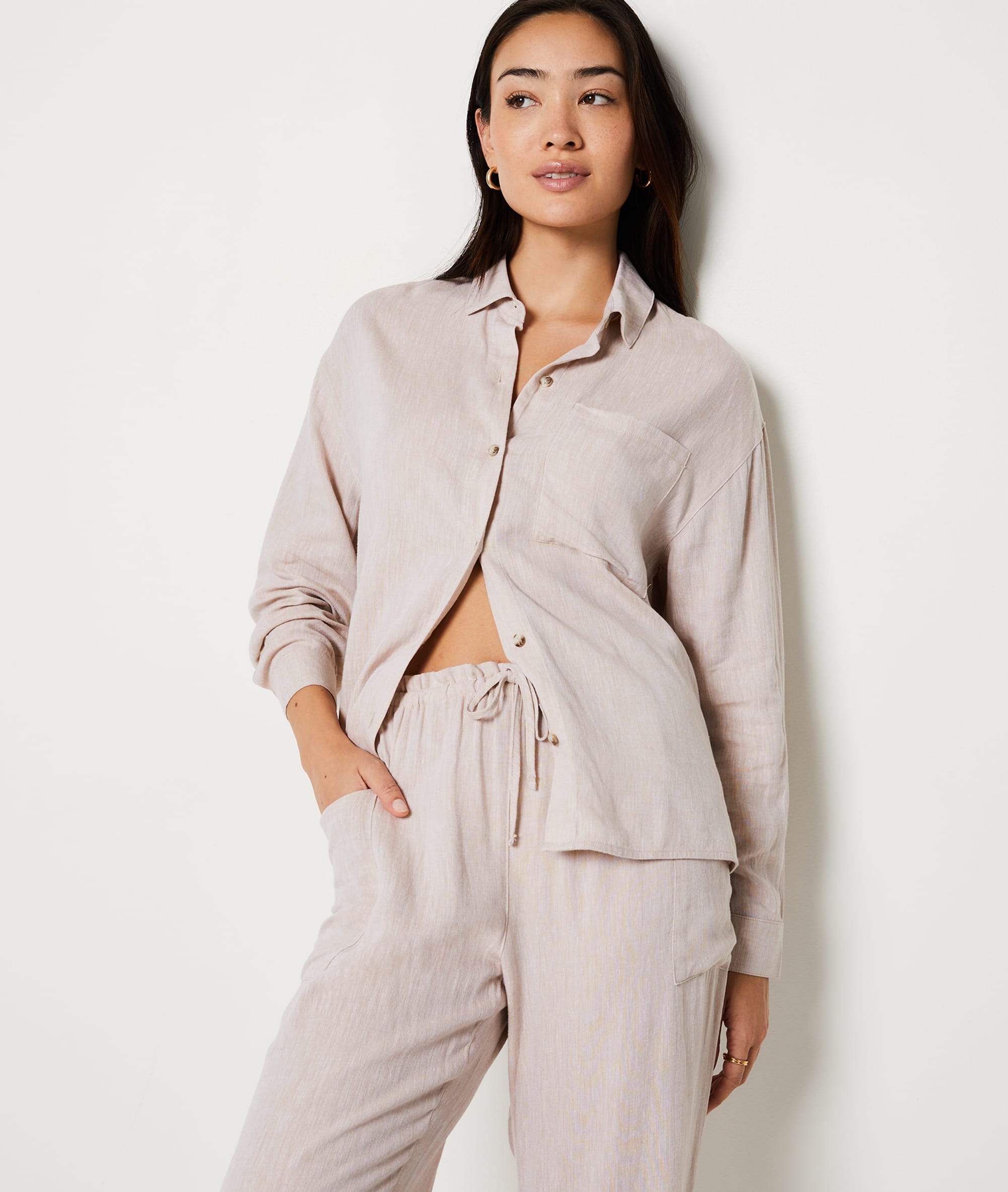 Débardeur Femme En Lin Escales Paris - Taille XXL (2XL), Couleur Bleue - Neuf Avec étiquettes