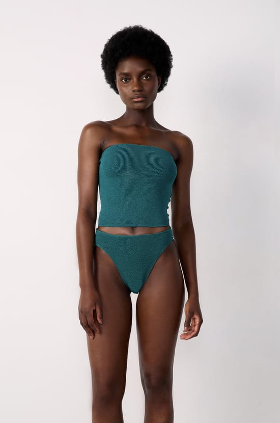 2 en 1 : Bandeau et jupe en matière extensible;${refinementColor}