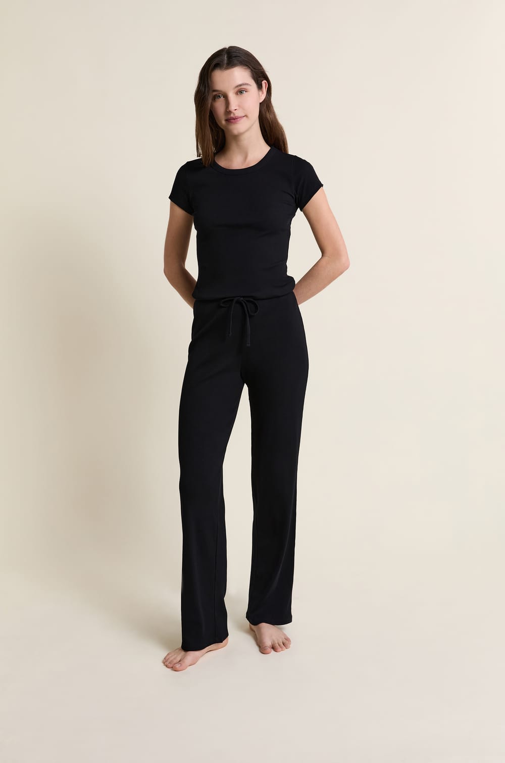 Pantalon de pyjama avec coton;${refinementColor}