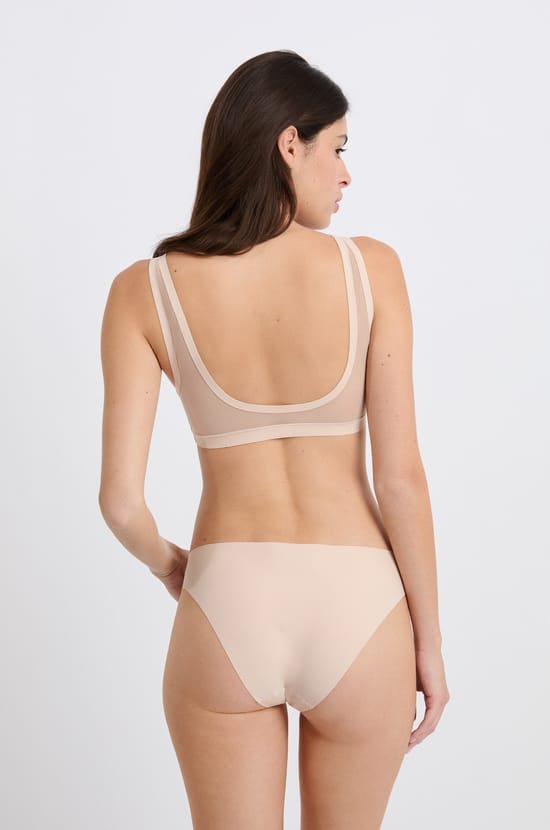 Microfibre Bralette Bra;${refinementColor}