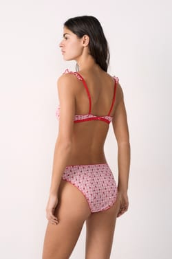 Sujetador estampado fresas;${refinementColor}