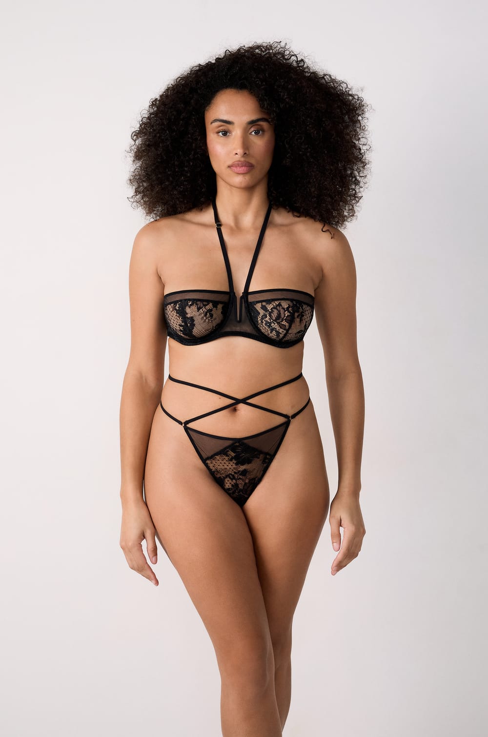 Thong in French Lace;${refinementColor}